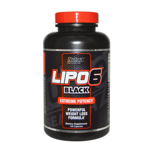 قرص لاغری لیپوسیکس ۶ بلک نوترکس (LIPO 6 BLACK)